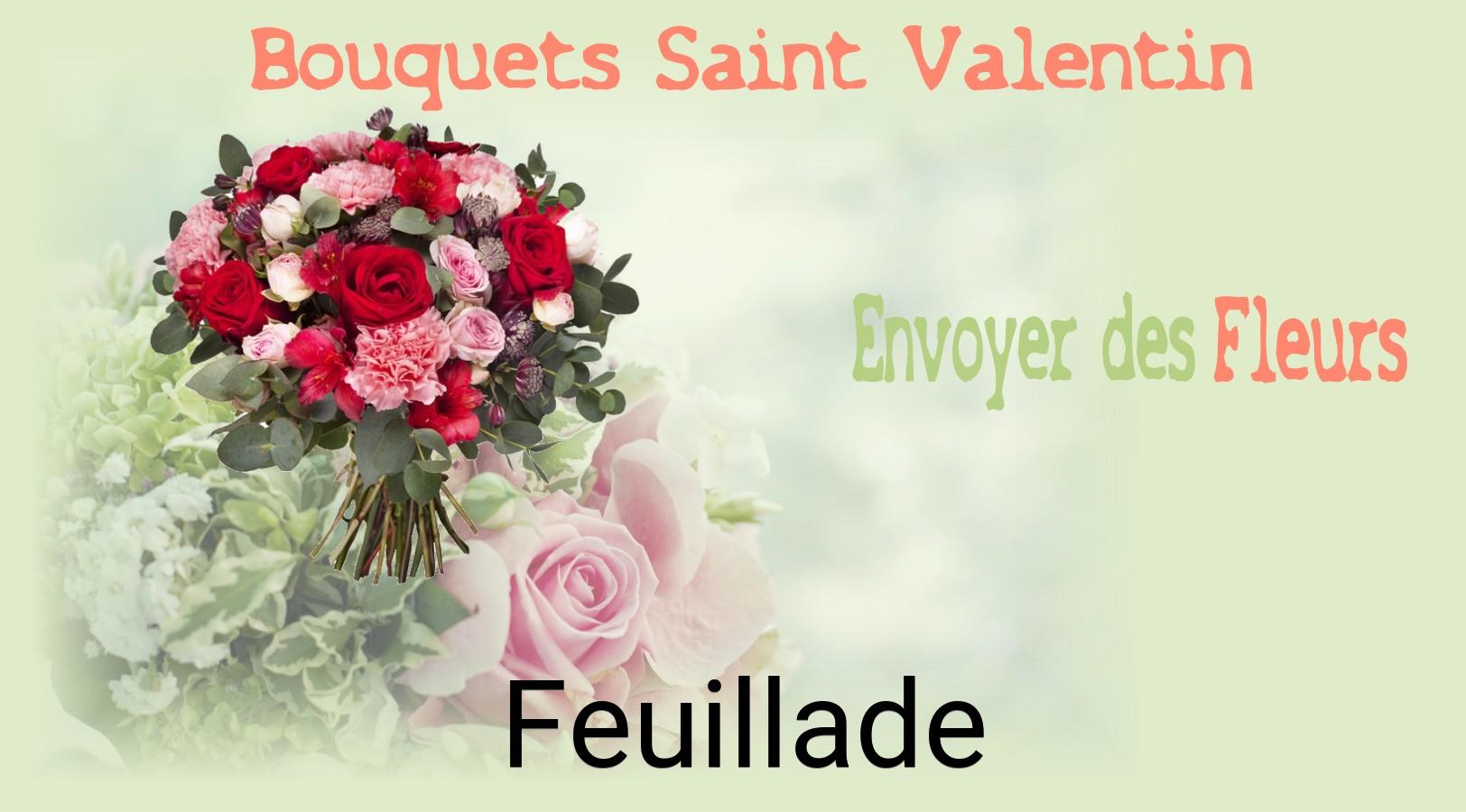 Roses de Saint-Valentin livrées à Feuillade